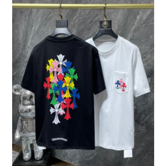 Chrome Hearts Multicolor Cross Cluster Tee
